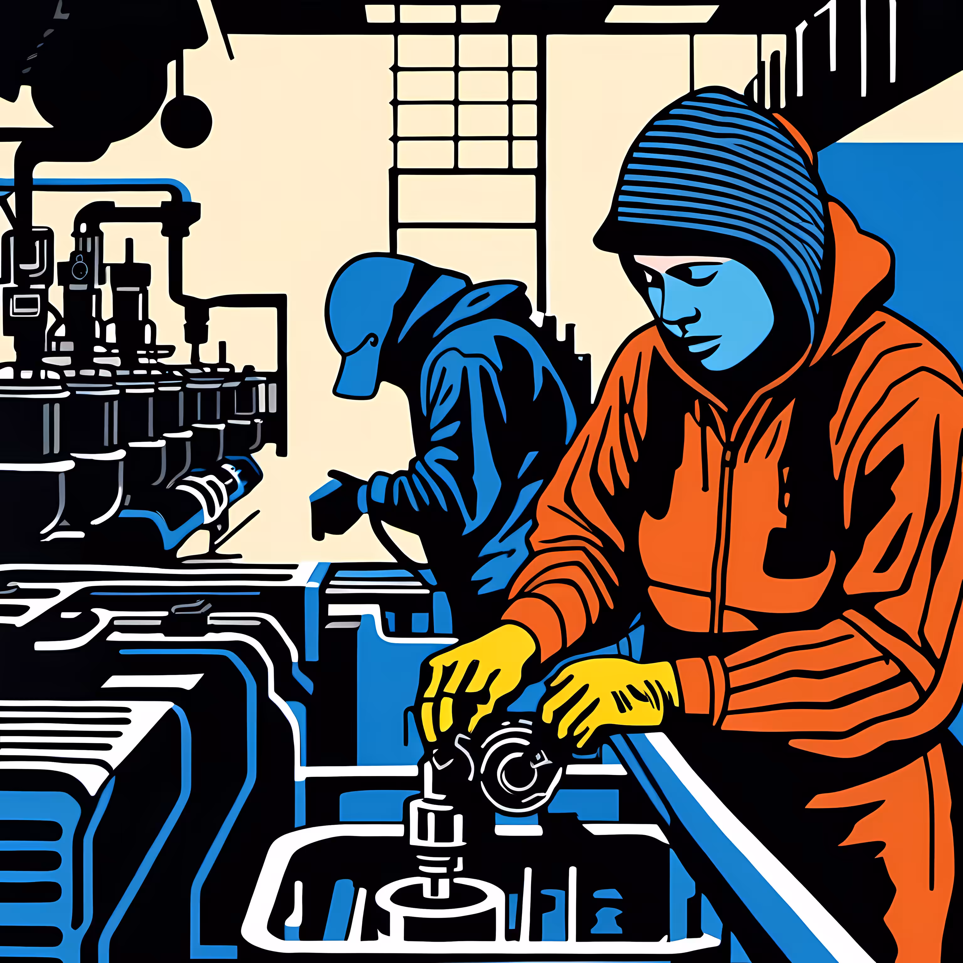 Workforce Portrait / Automotive Assembly Line Worker #13