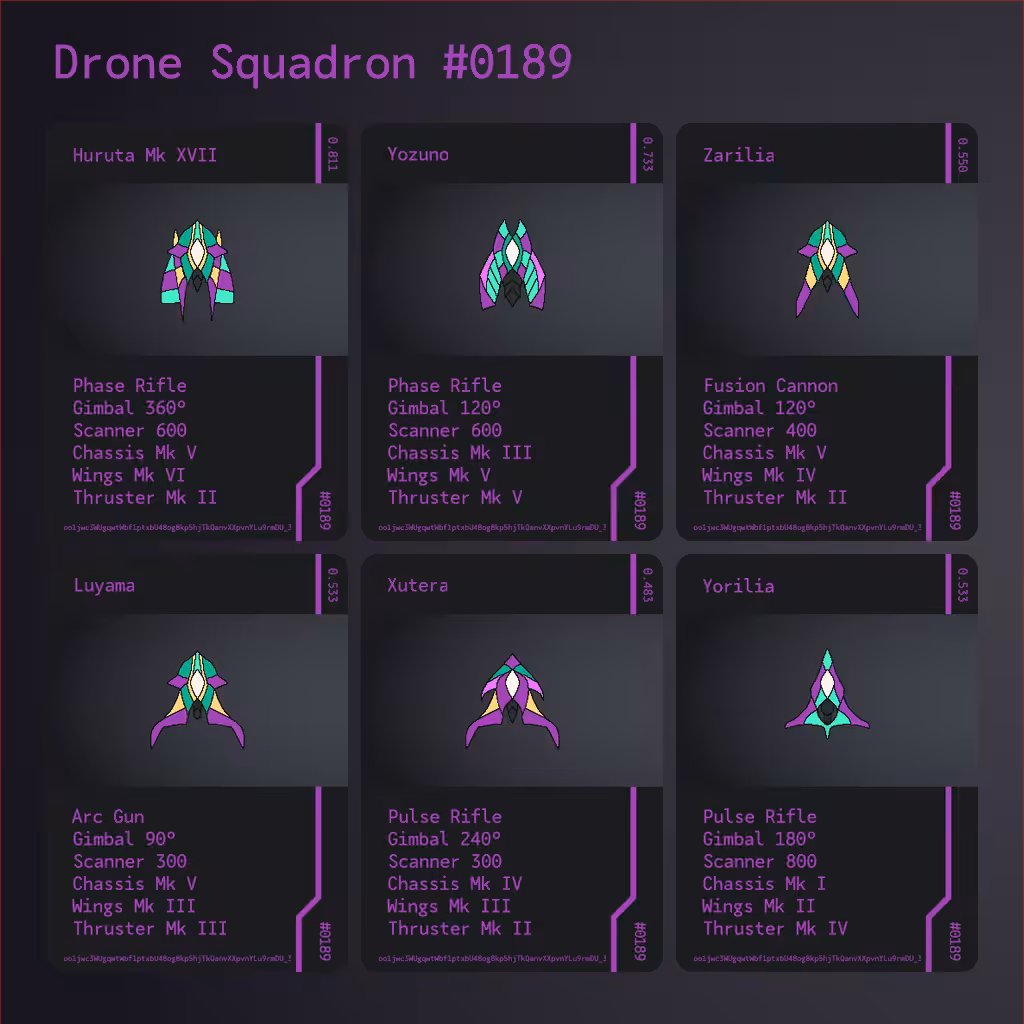 Drone Squadron: Elite #0189