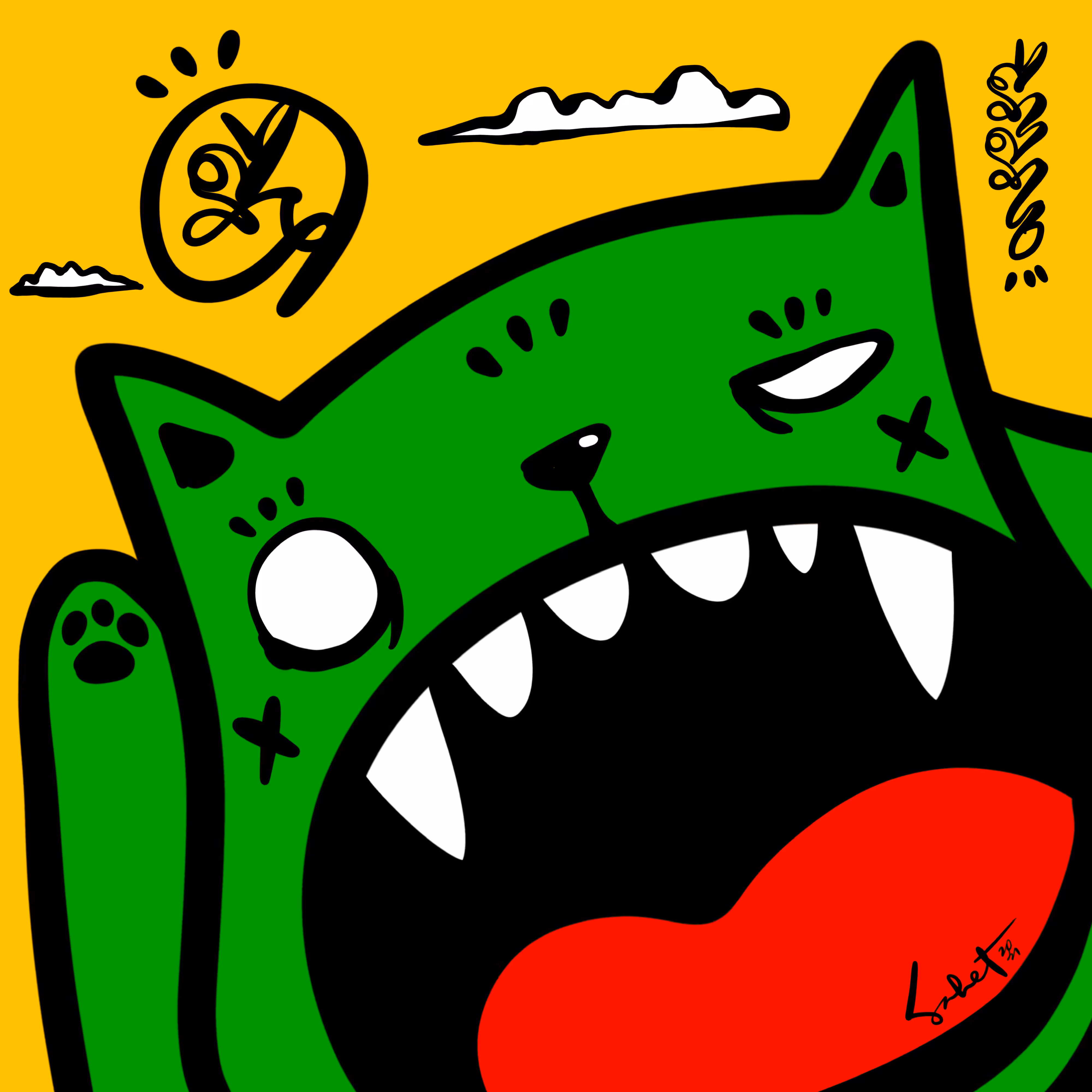 Ugly Kitties by Sabet #95