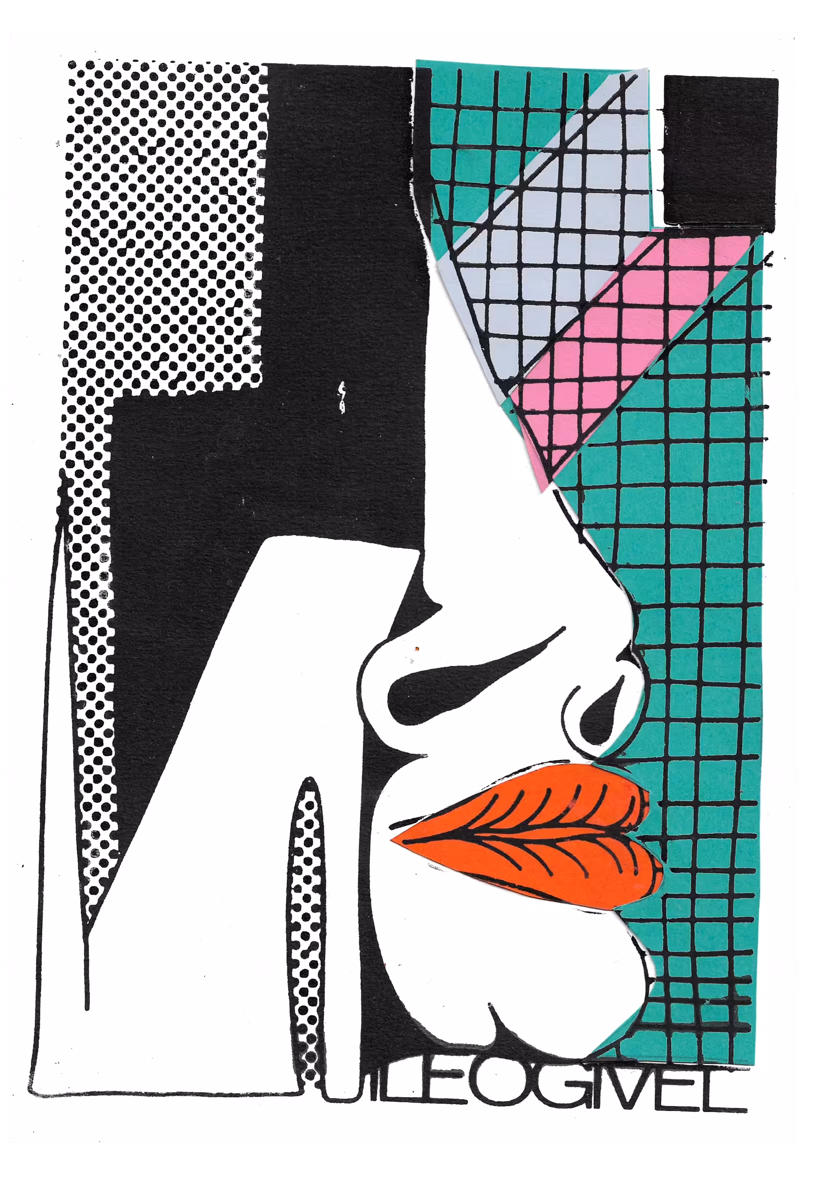 COLLAGE + SILK #2