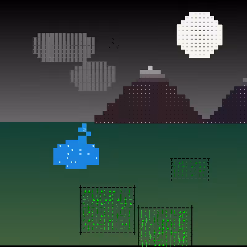 ascii landscapes 1 #7