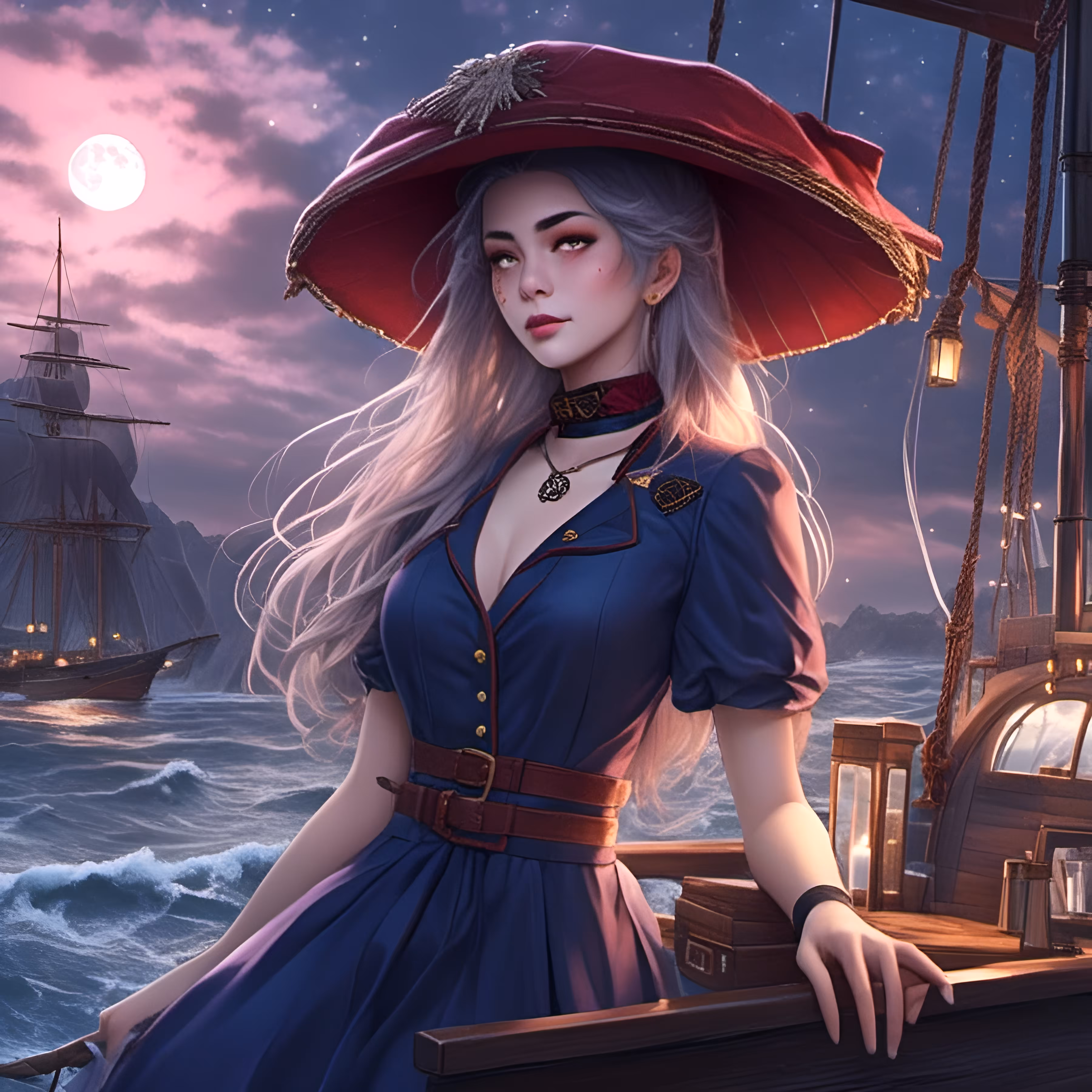 Sailed Under the Moon