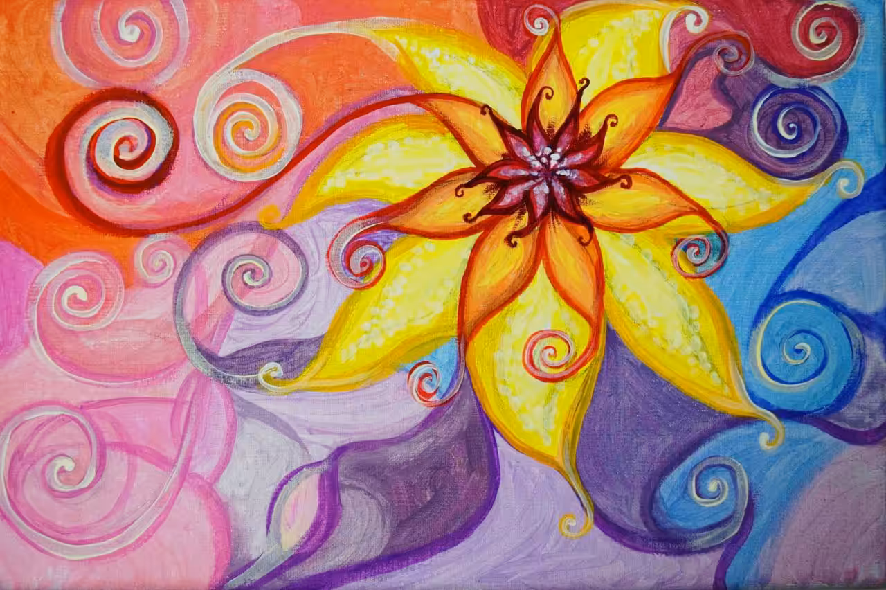 Magical flower