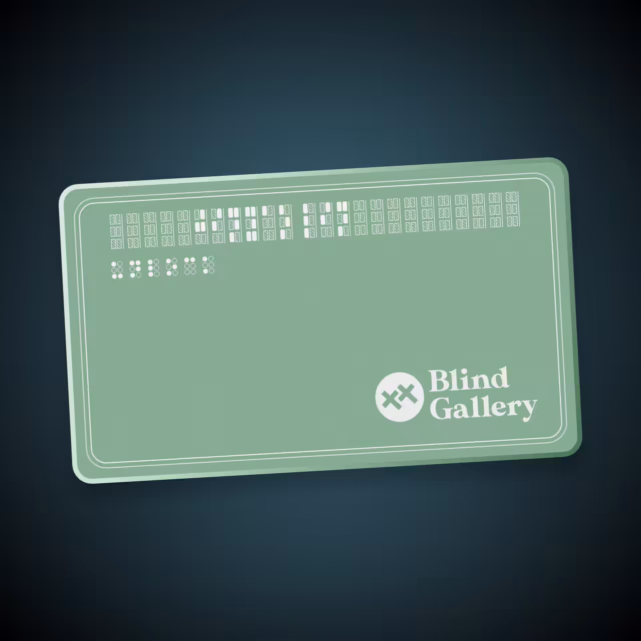 Blind Gallery Club Membership #131