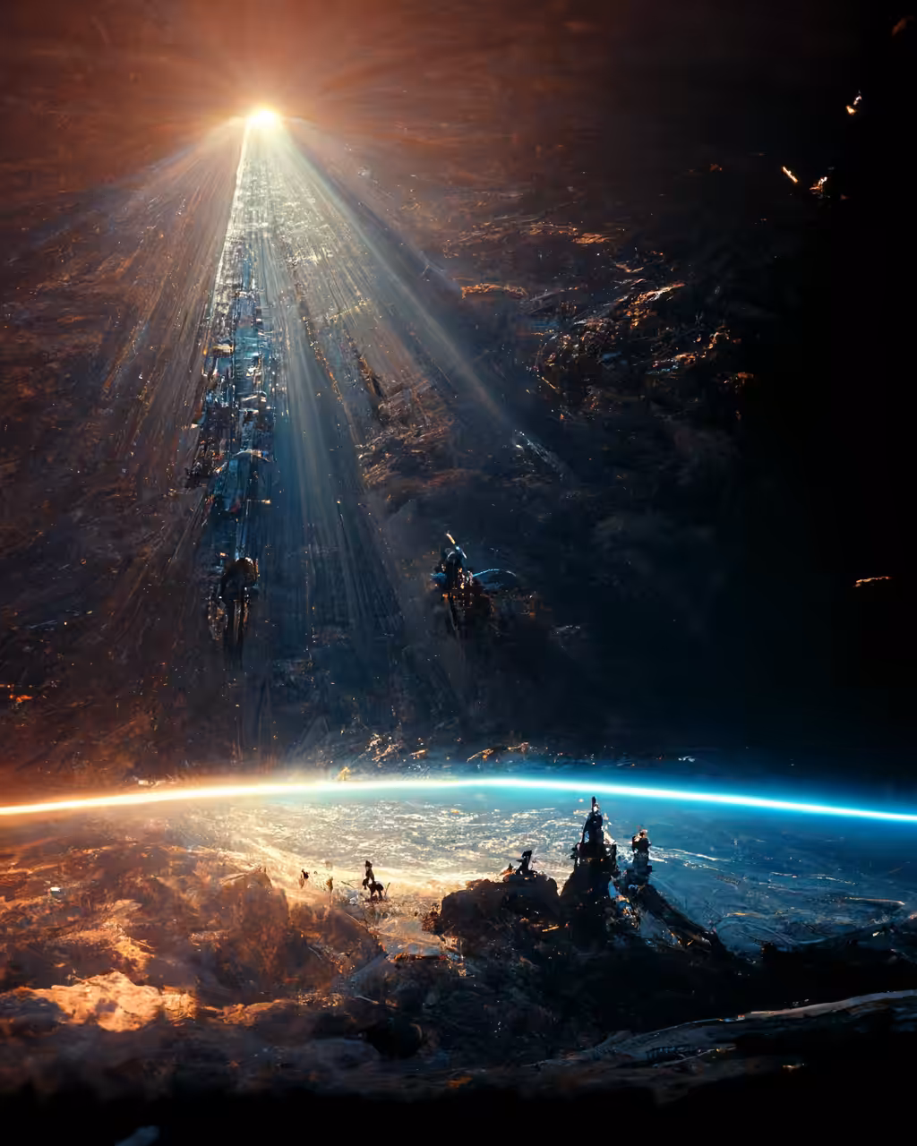 Collision Between Two Worlds
