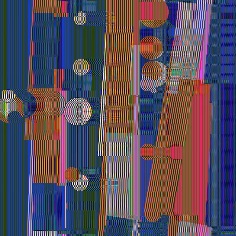 Technicolor Winter (after dead flowers) #33
