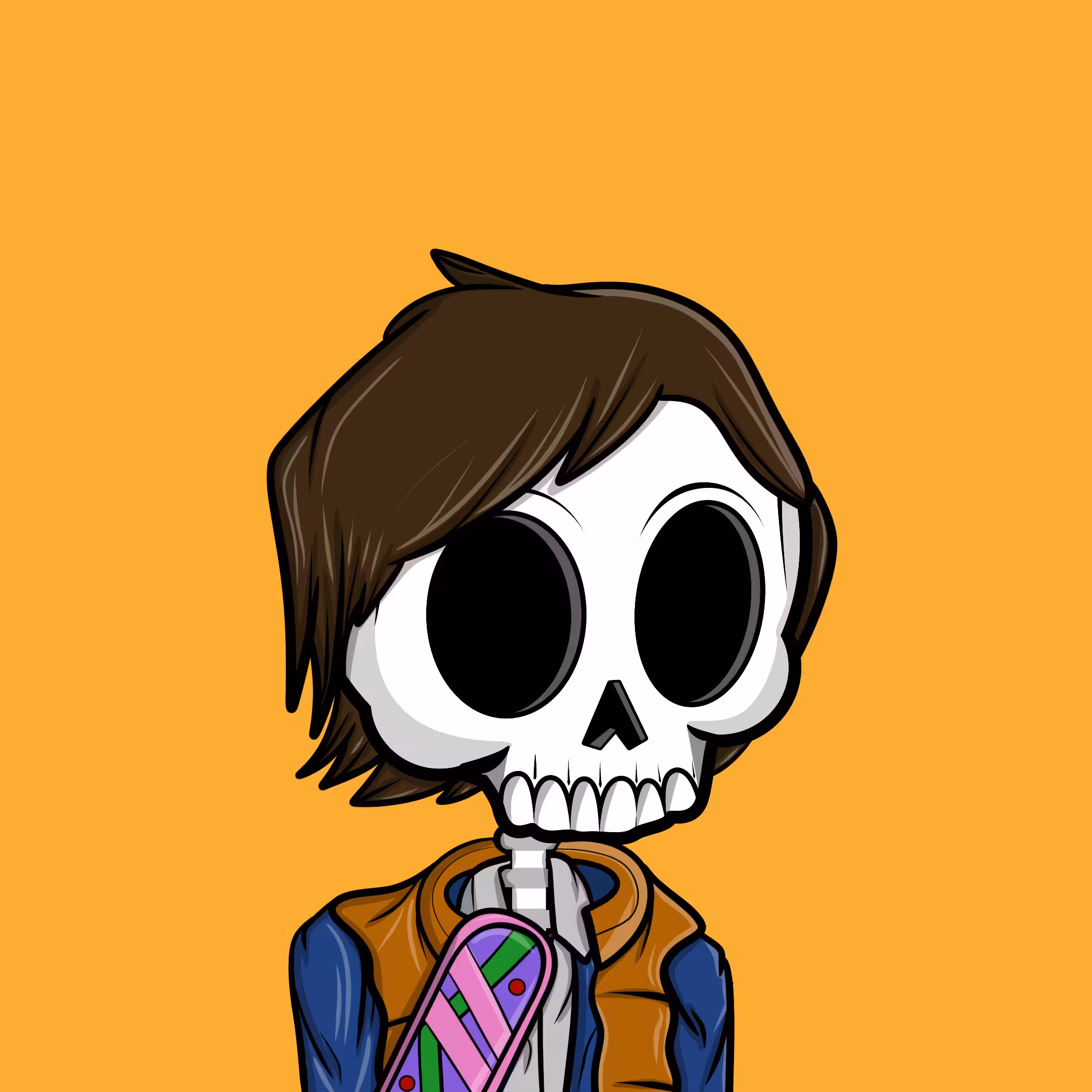 Edgar The Skeleton - Marty Back To The Future #211