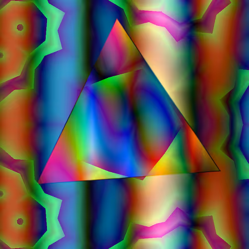 Multiple Colorful Shapes #4