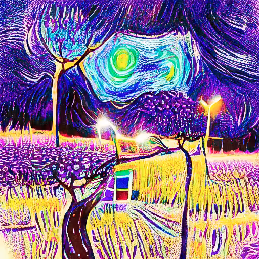 Profiles of night sky