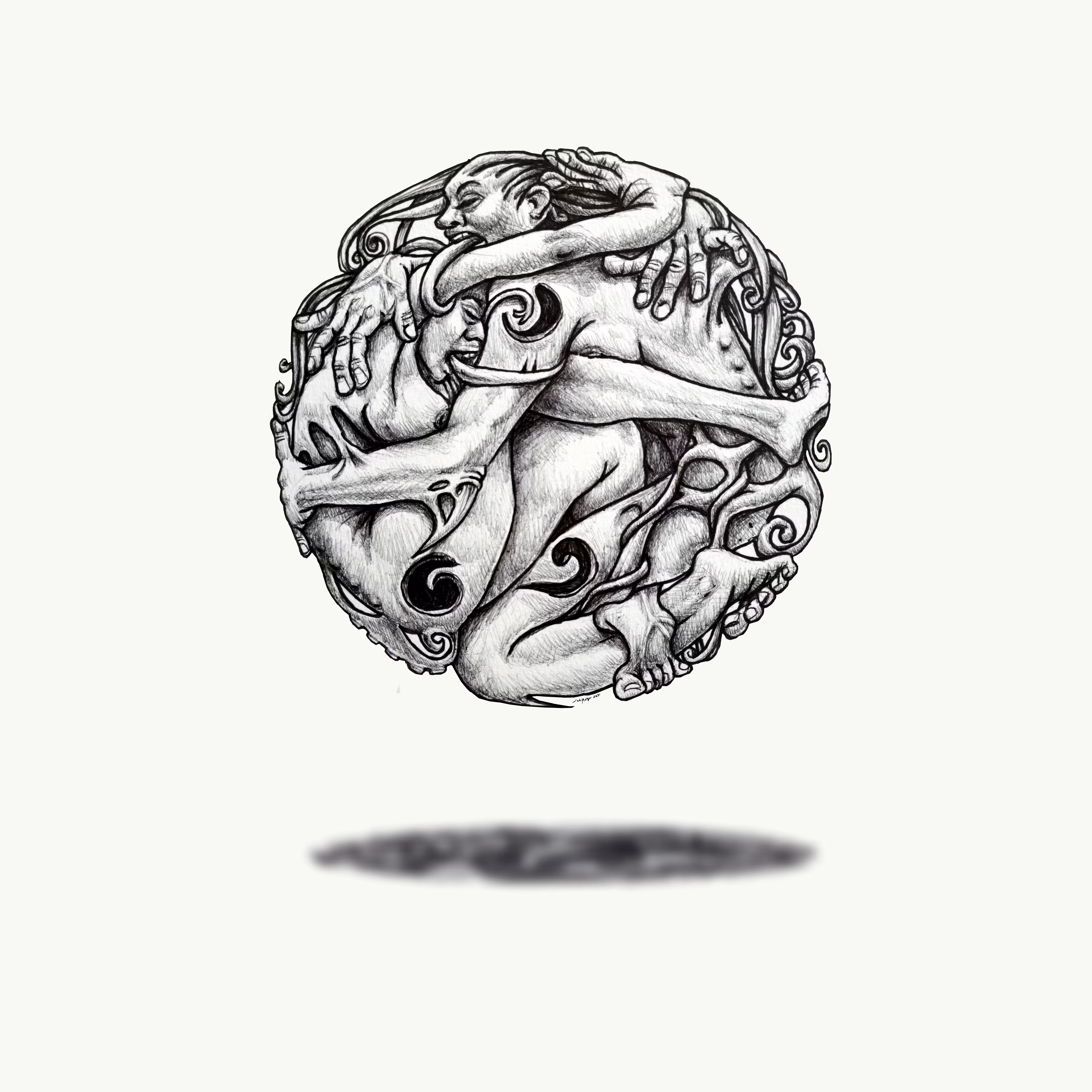 sphere entangled