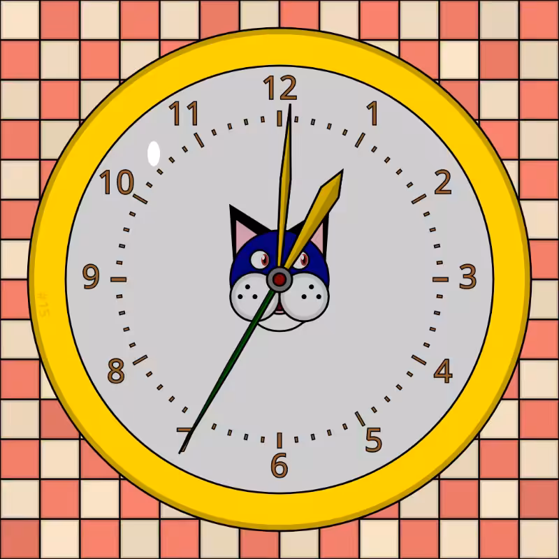The Shifting Clockscape #15