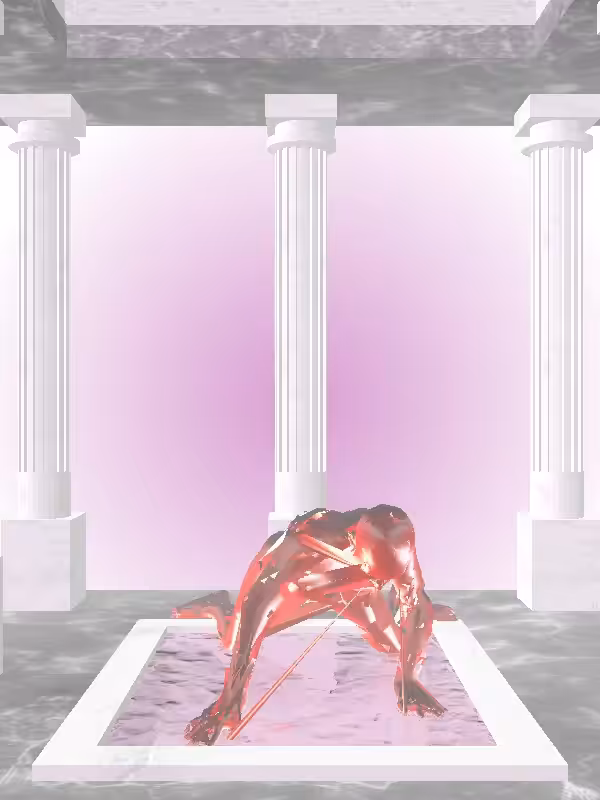HeavenComputer: The Rising Bright Red Woman #623