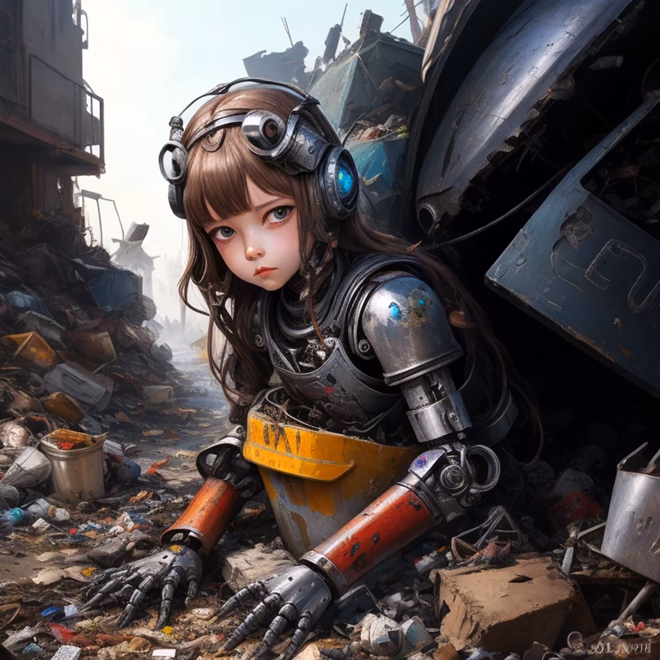 Gadgets thrown in the trash #02