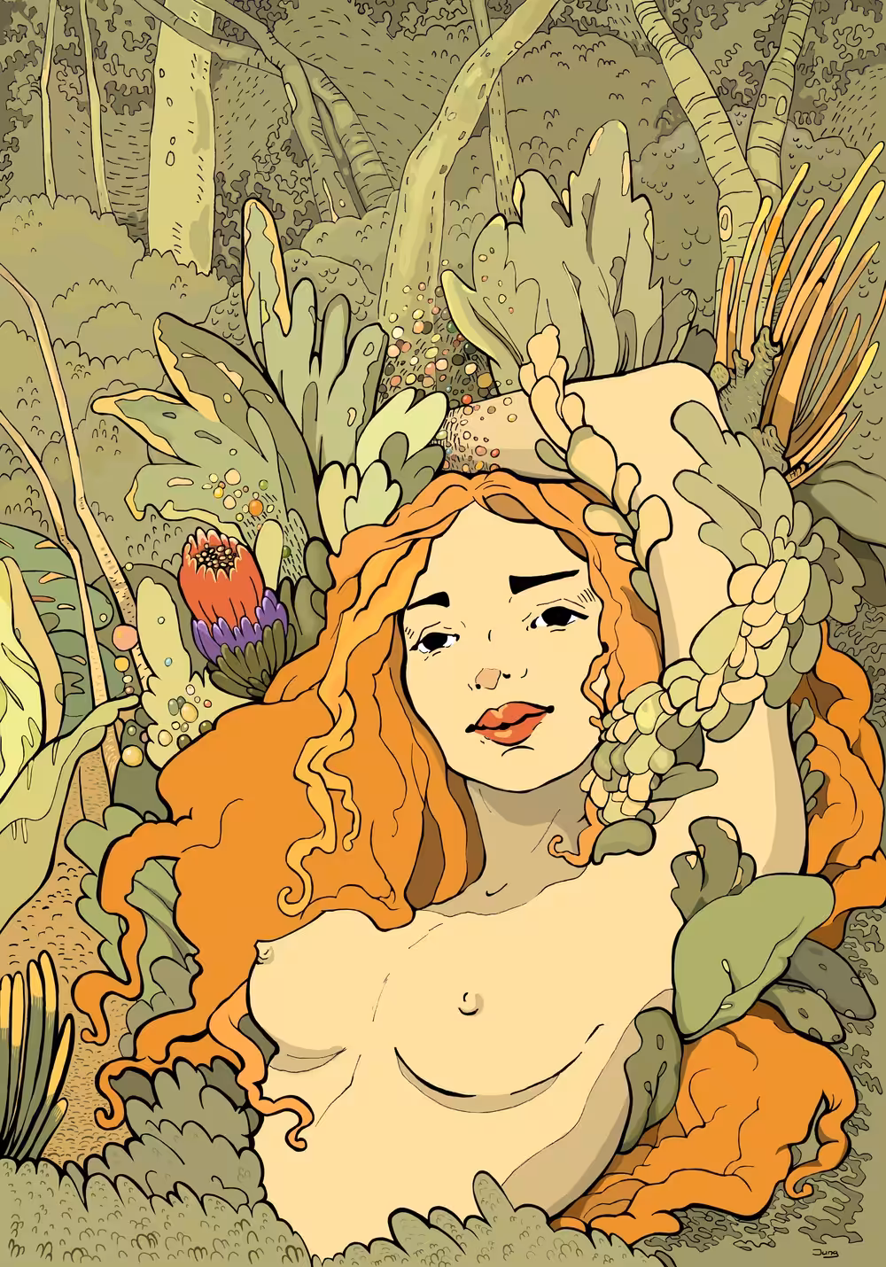 In the garden of Eden