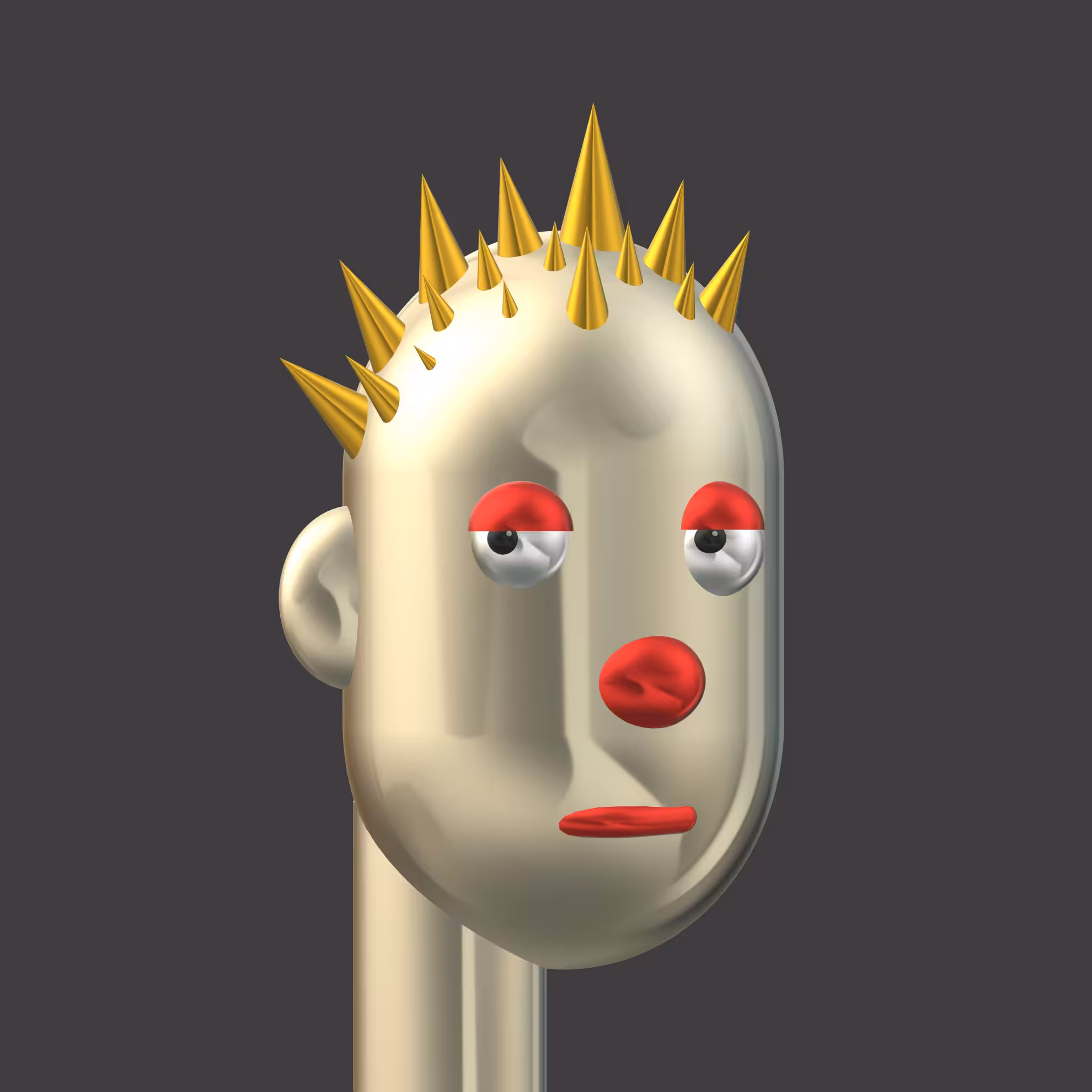 3D Metal Punk #70
