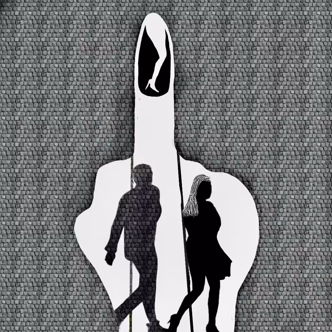 Fucking Winner Nails B&W #1