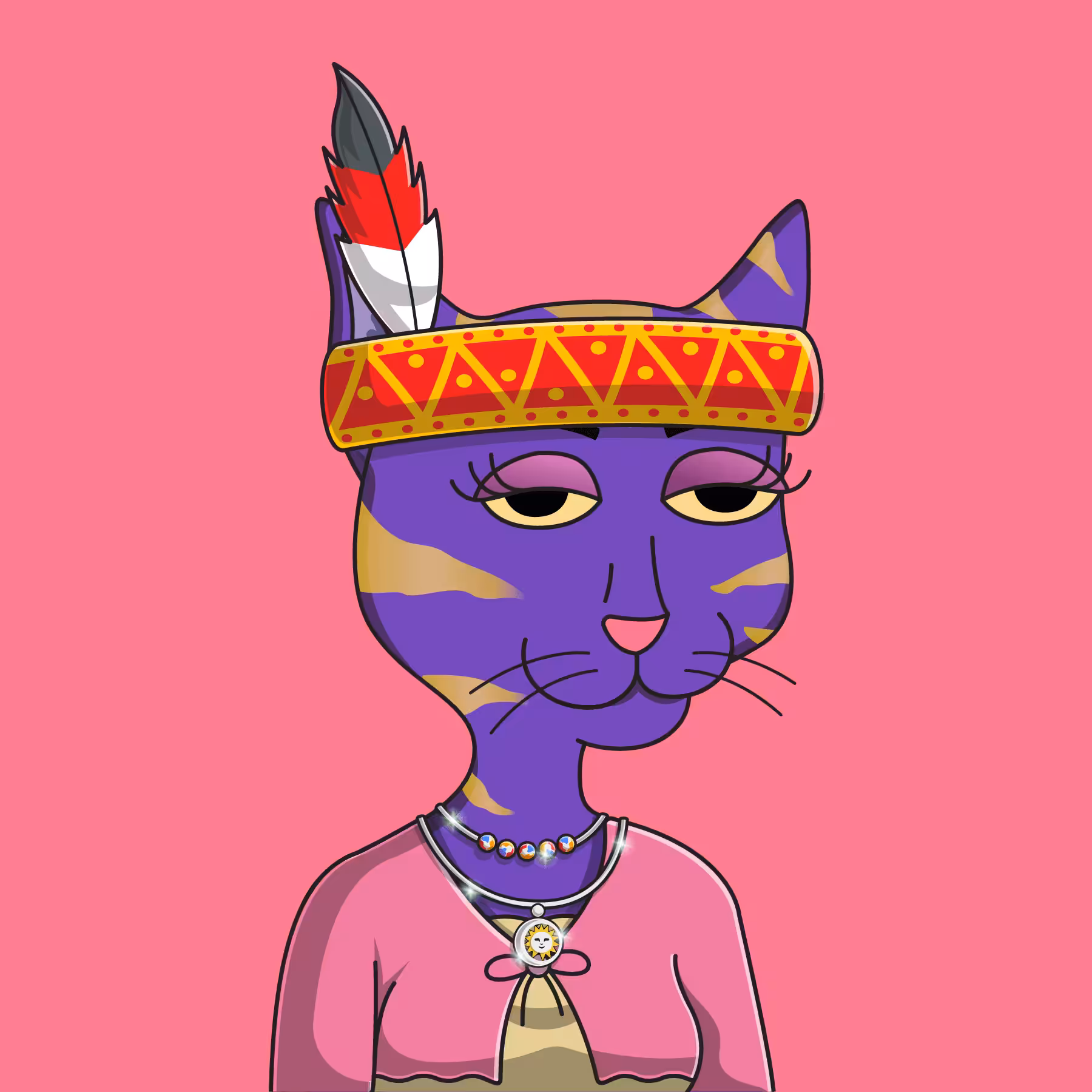 Girl Cat #411