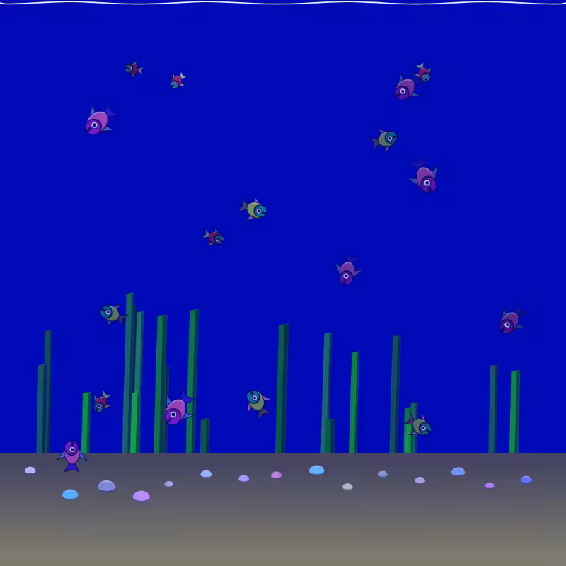 Underwater Schooling #15