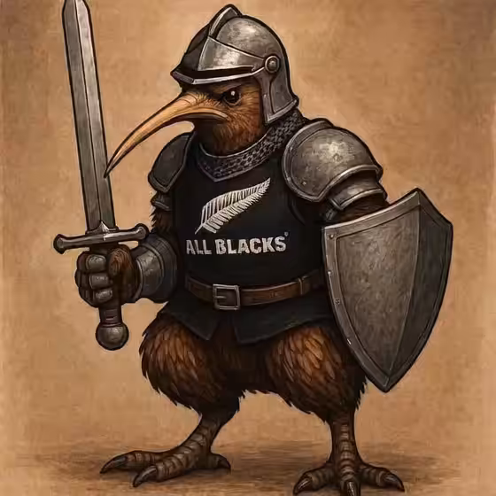 Kiwi all blacks
