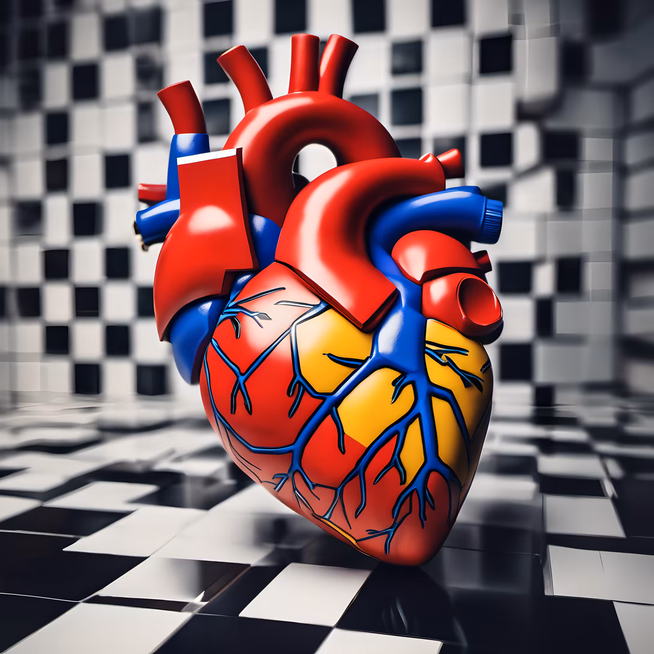 De Stijl My Beating Heart #32
