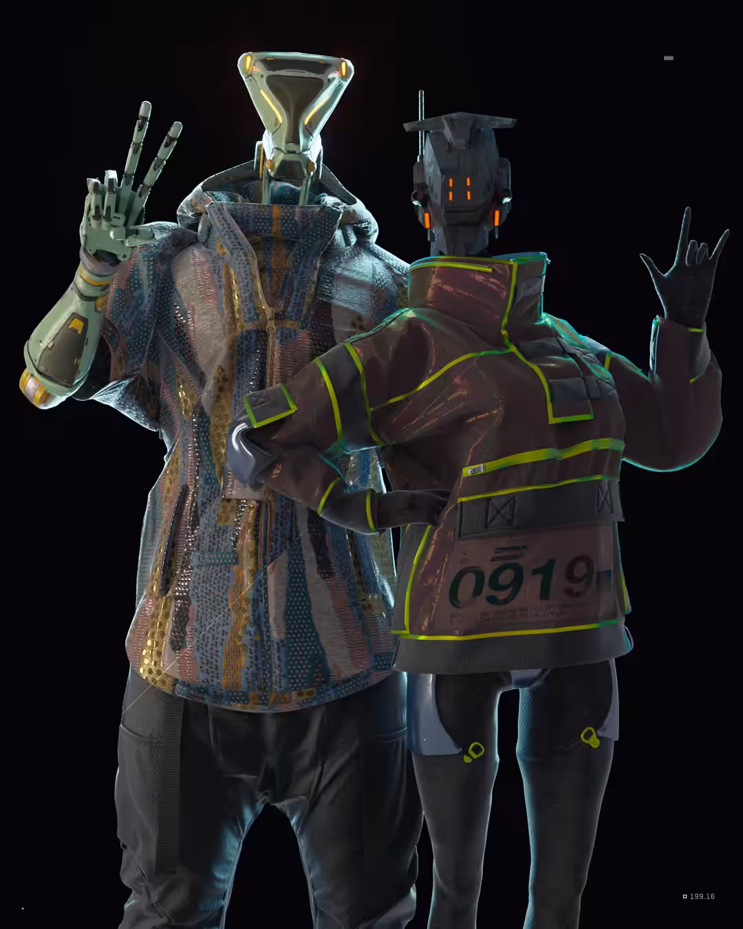 Streetwear Robots Couple #1