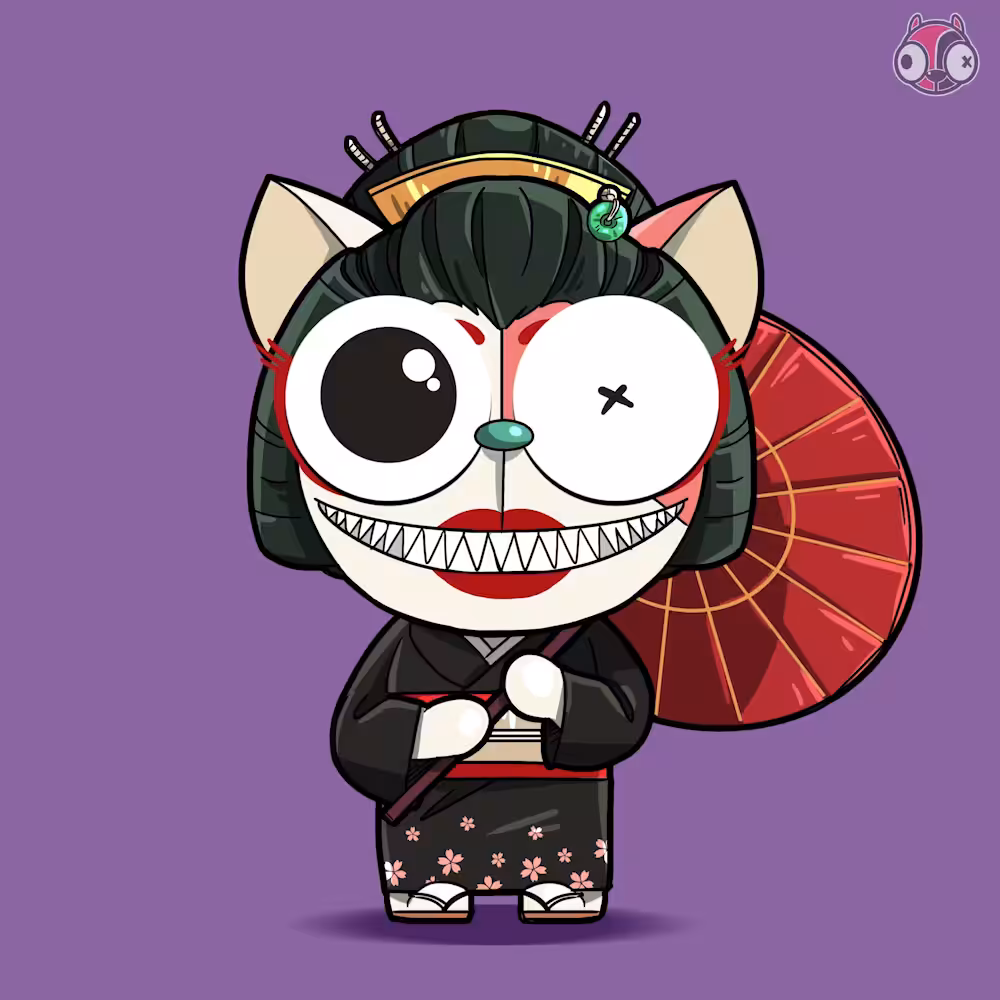 Bonkers Dog No.59 : Geisha