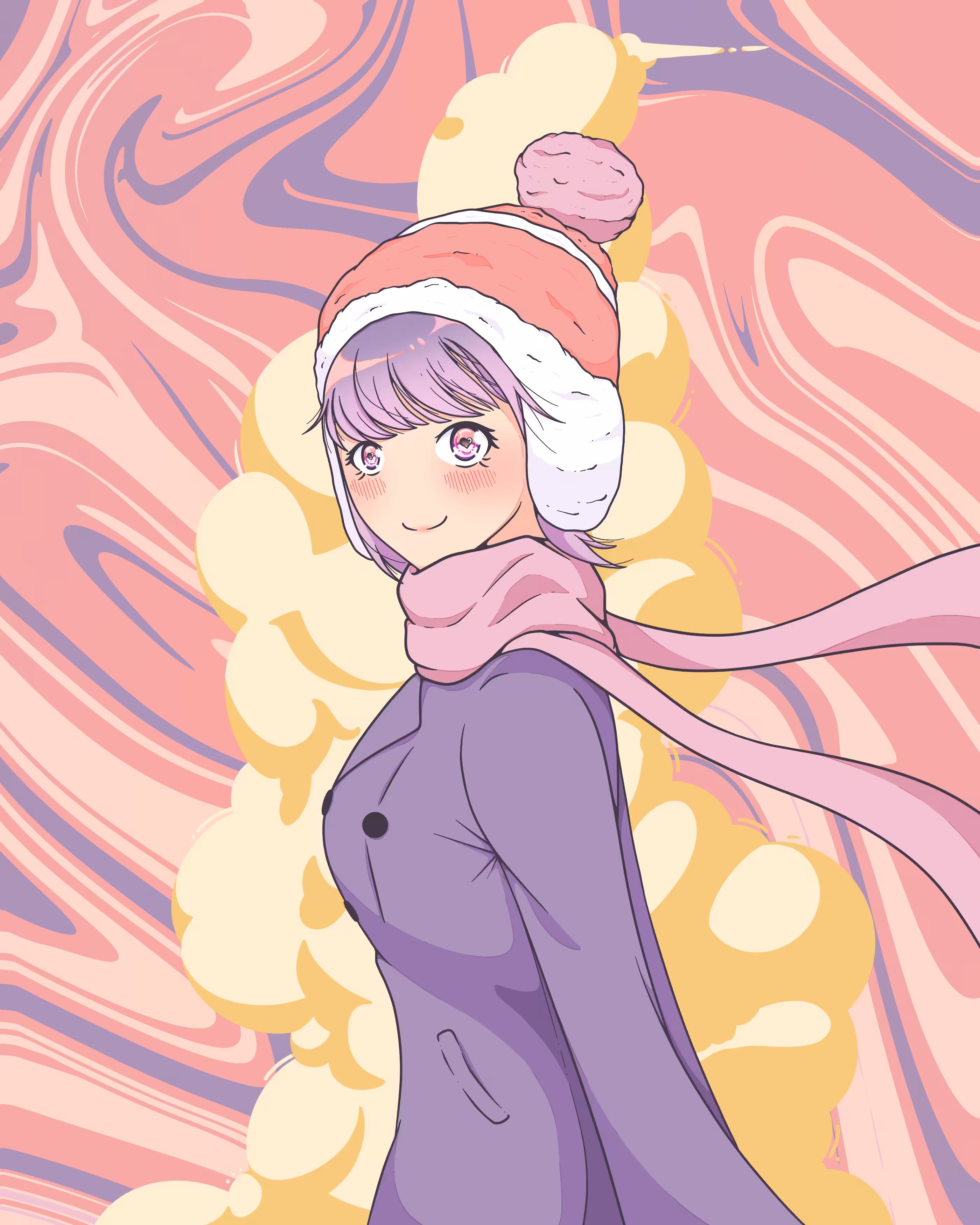 "soooo cold >w<"