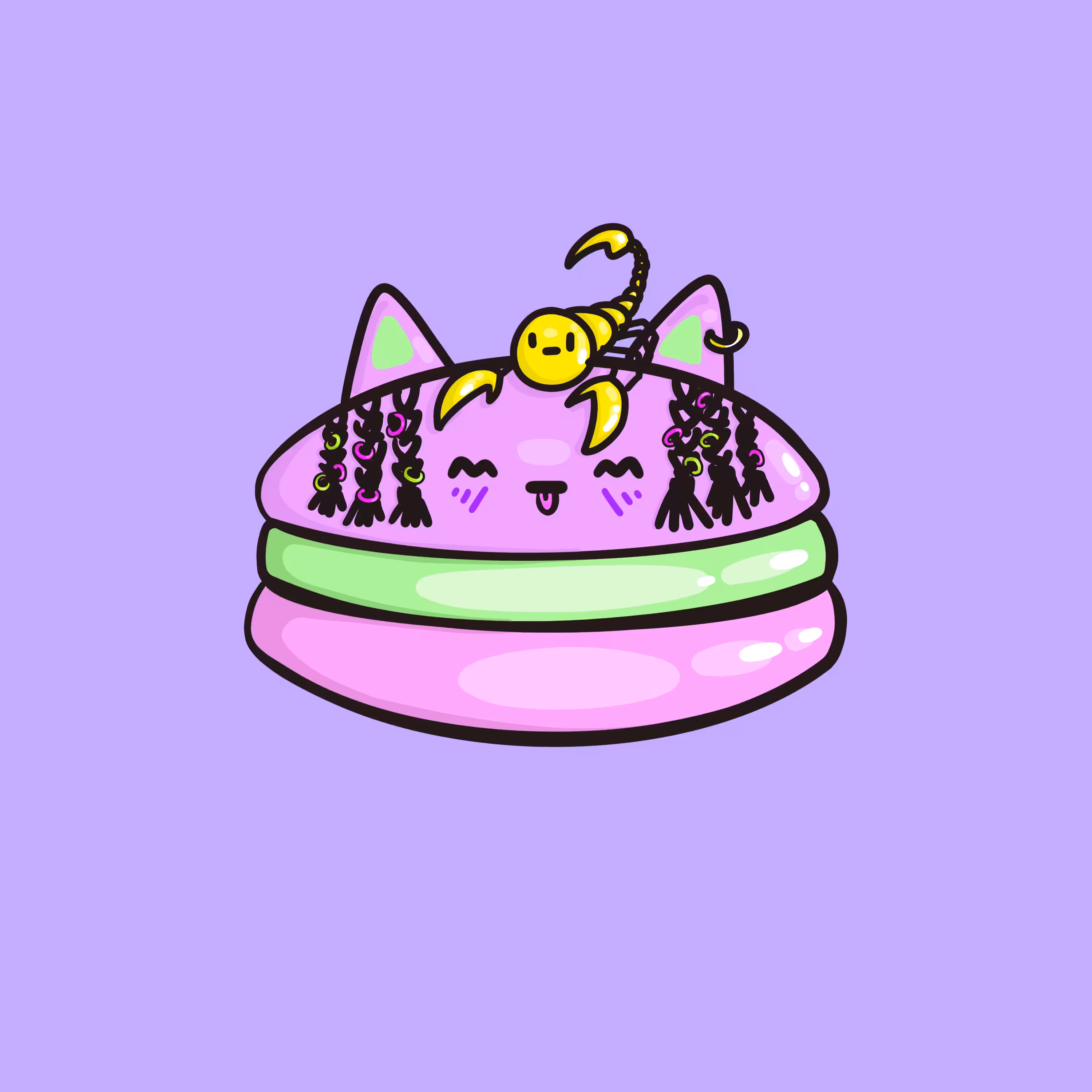 Baby macaron #563