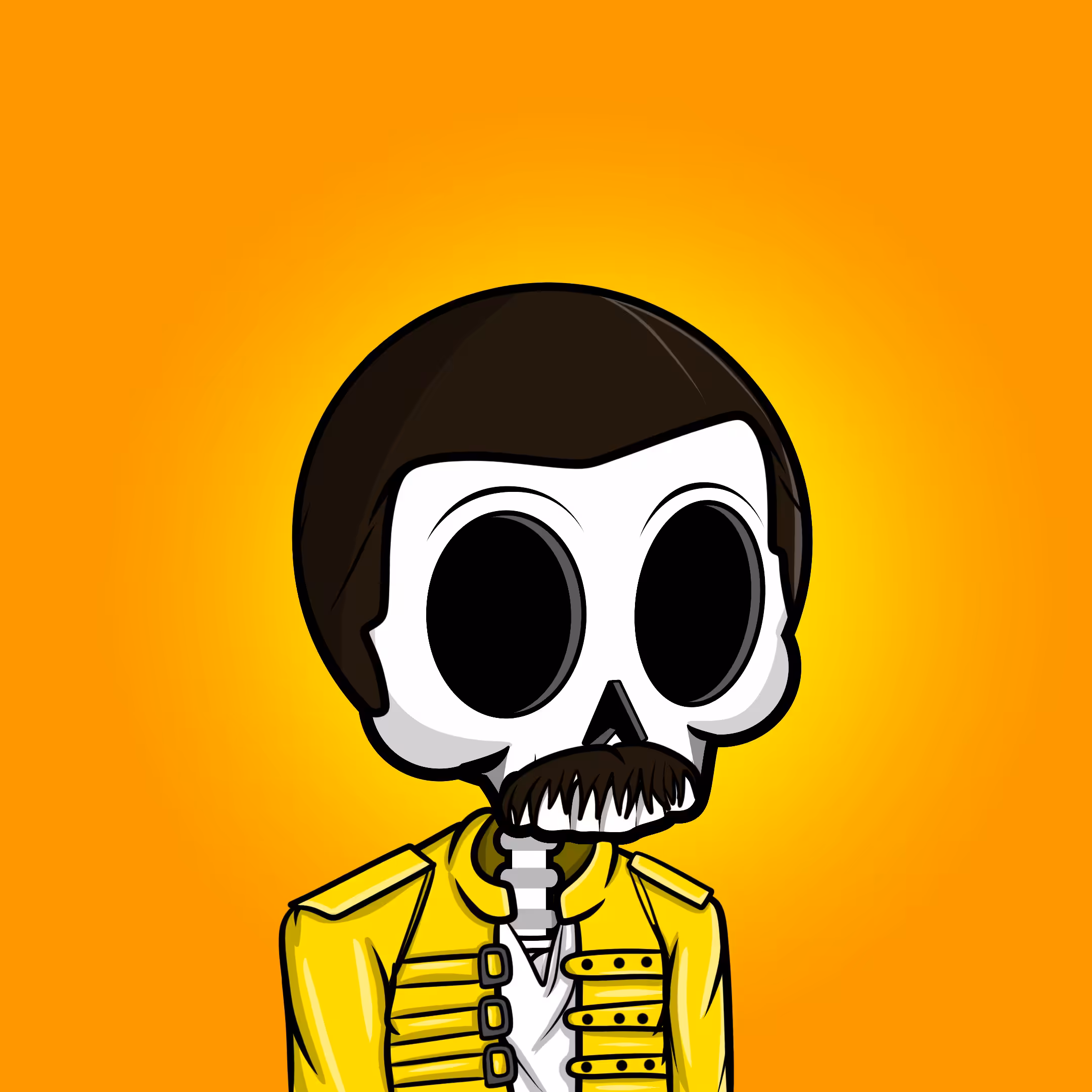 Edgar The Skeleton - Freddie Mercury #427