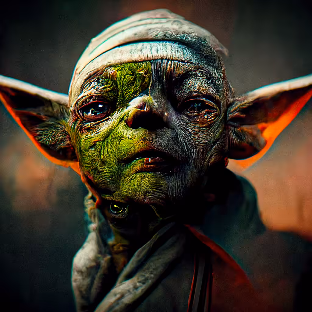 Midjourney AI - Yoda 000