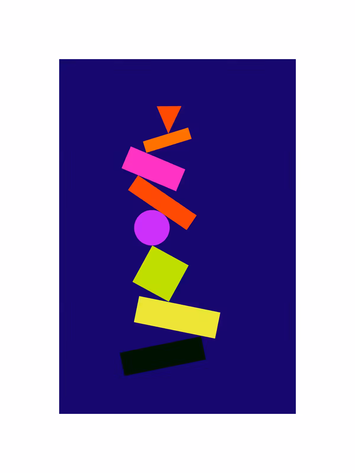 Generative Space: Generative Art #0025