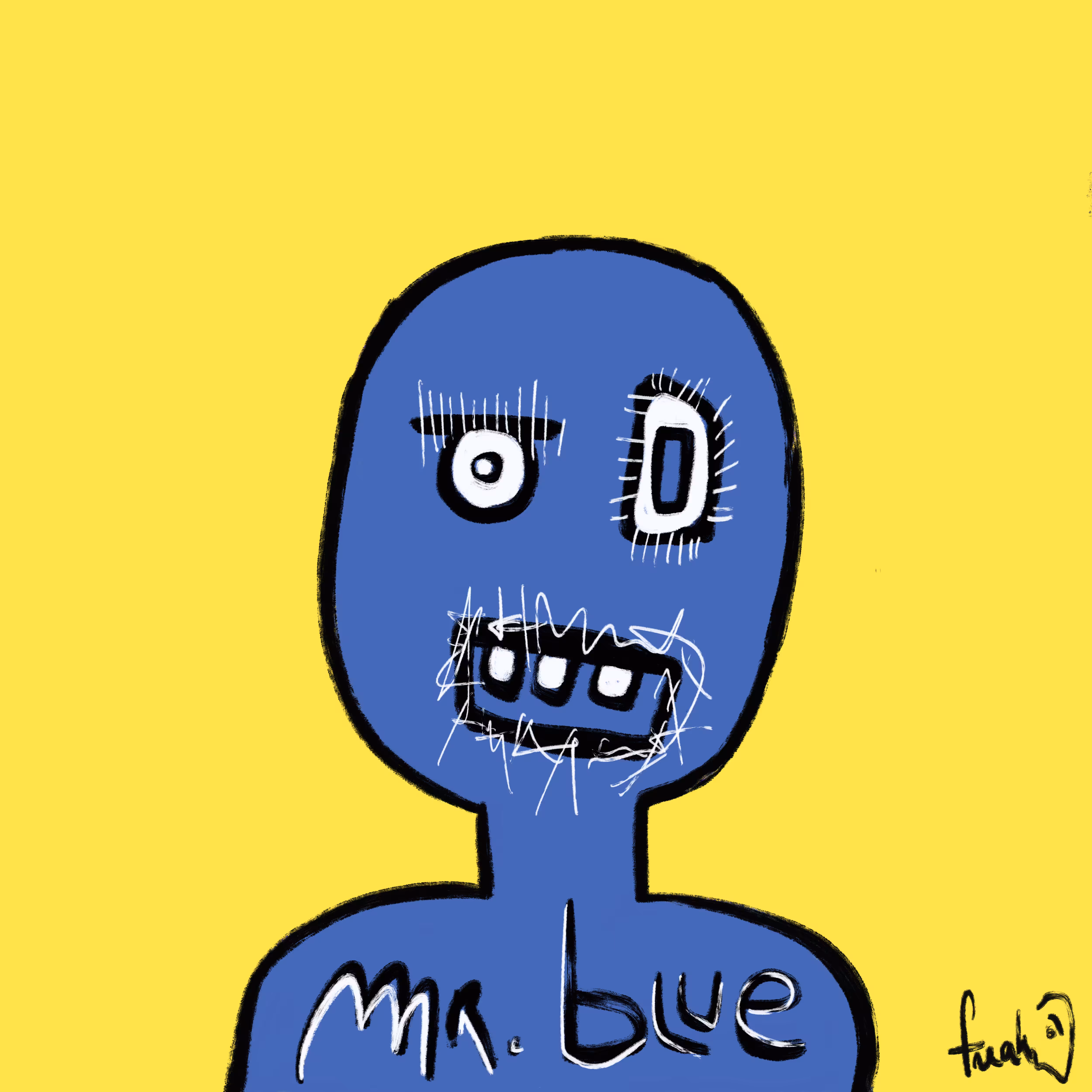 8# Mr. BLUE