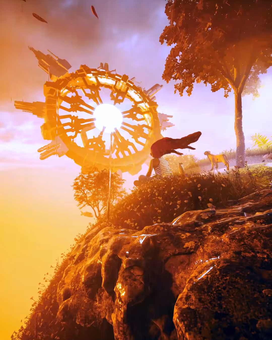 Let her wander through time