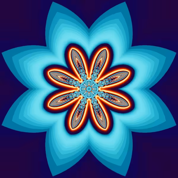 Luminescence #1 π Flower Power Series