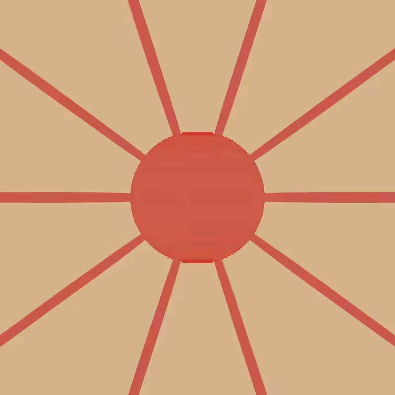 Lever de soleil linéaire #10