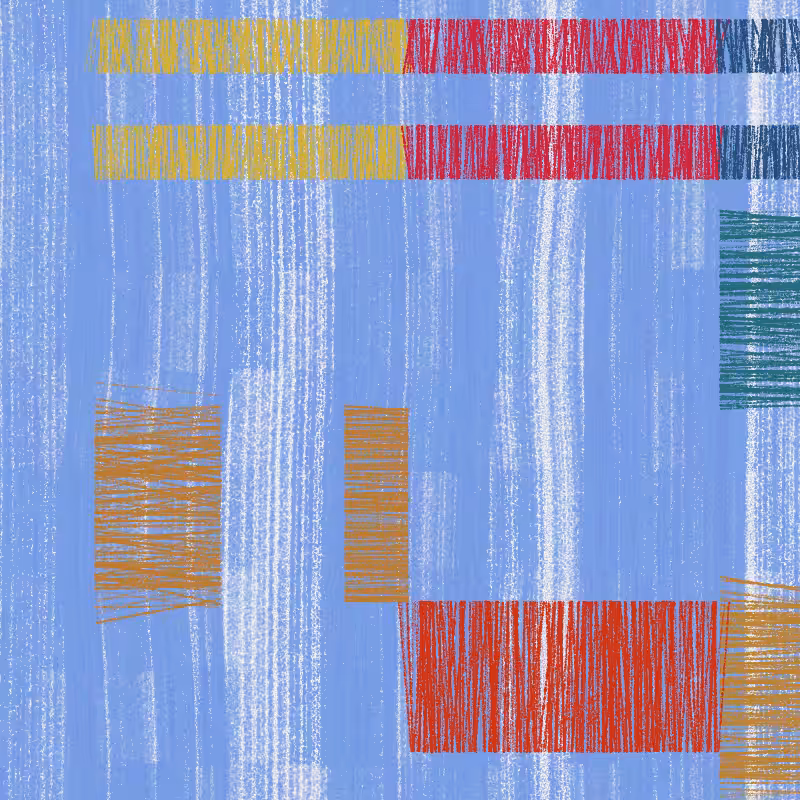 Composition #3 Patchwork Quilt #225