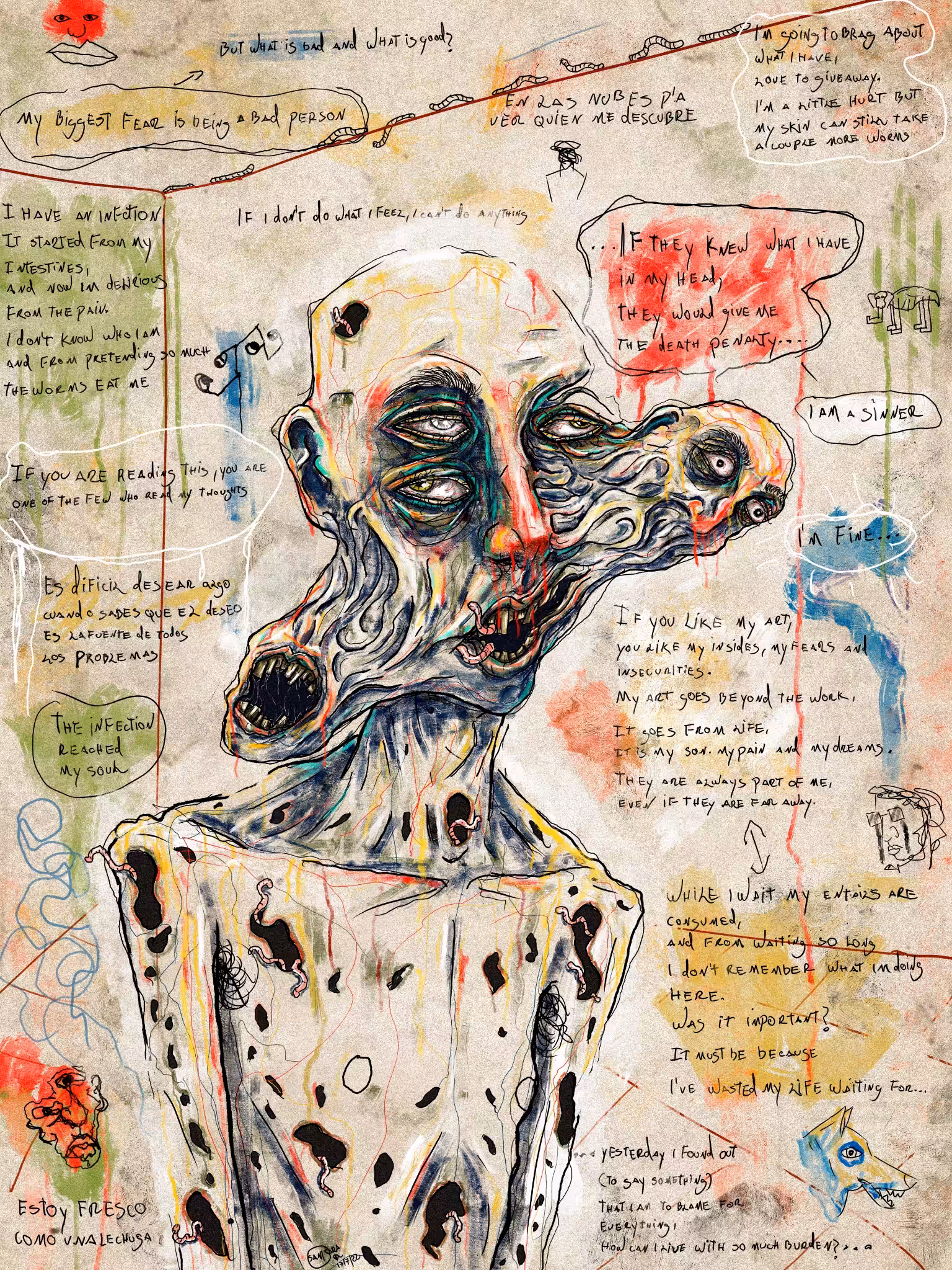 The infection
