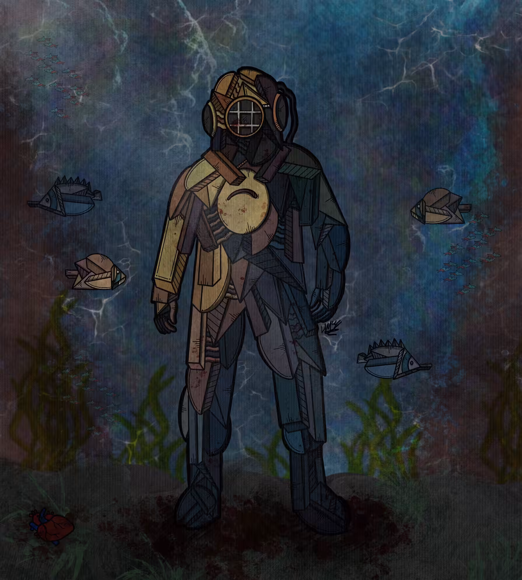 'Lost in the depths'