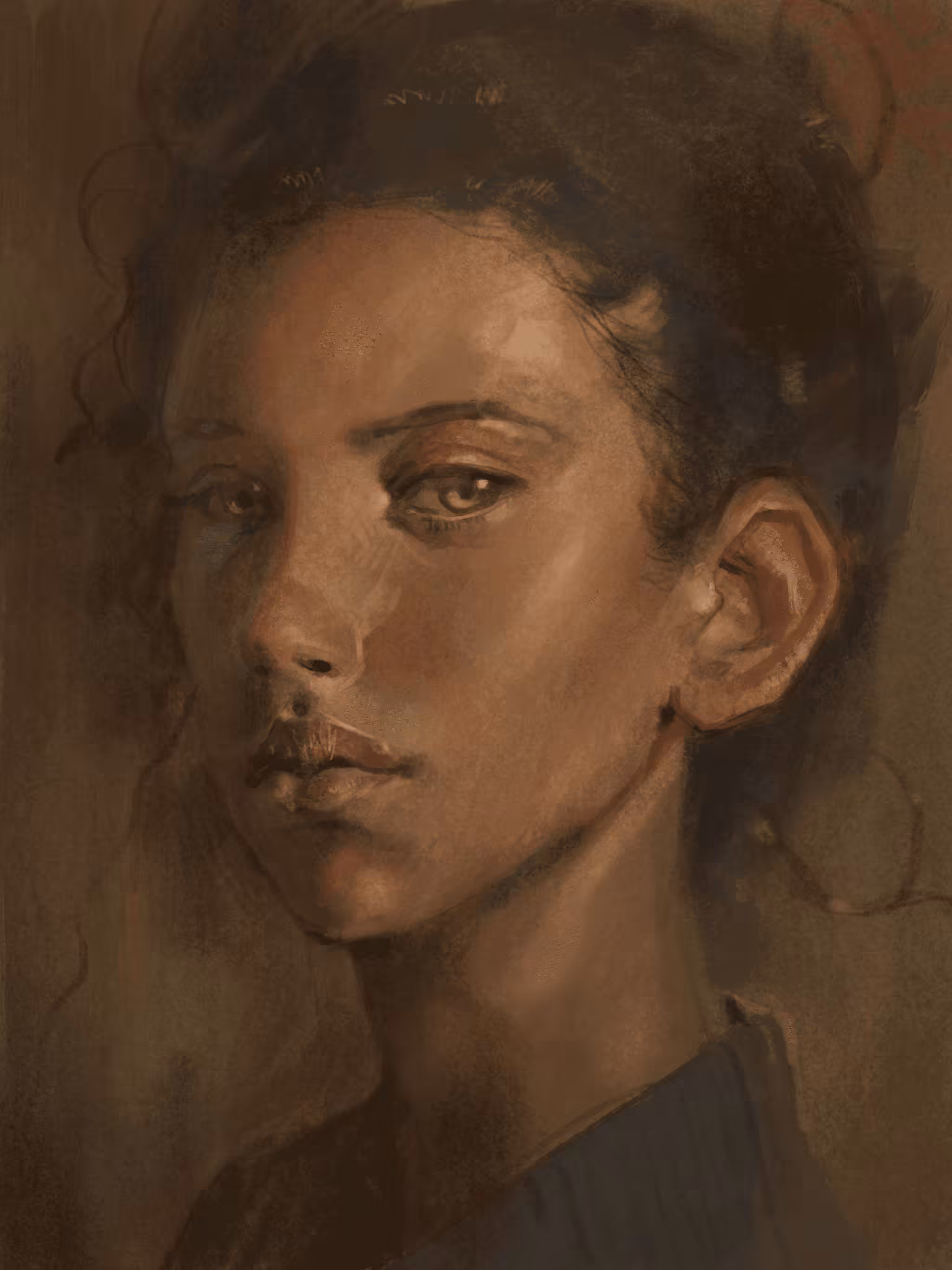 Staring Girl