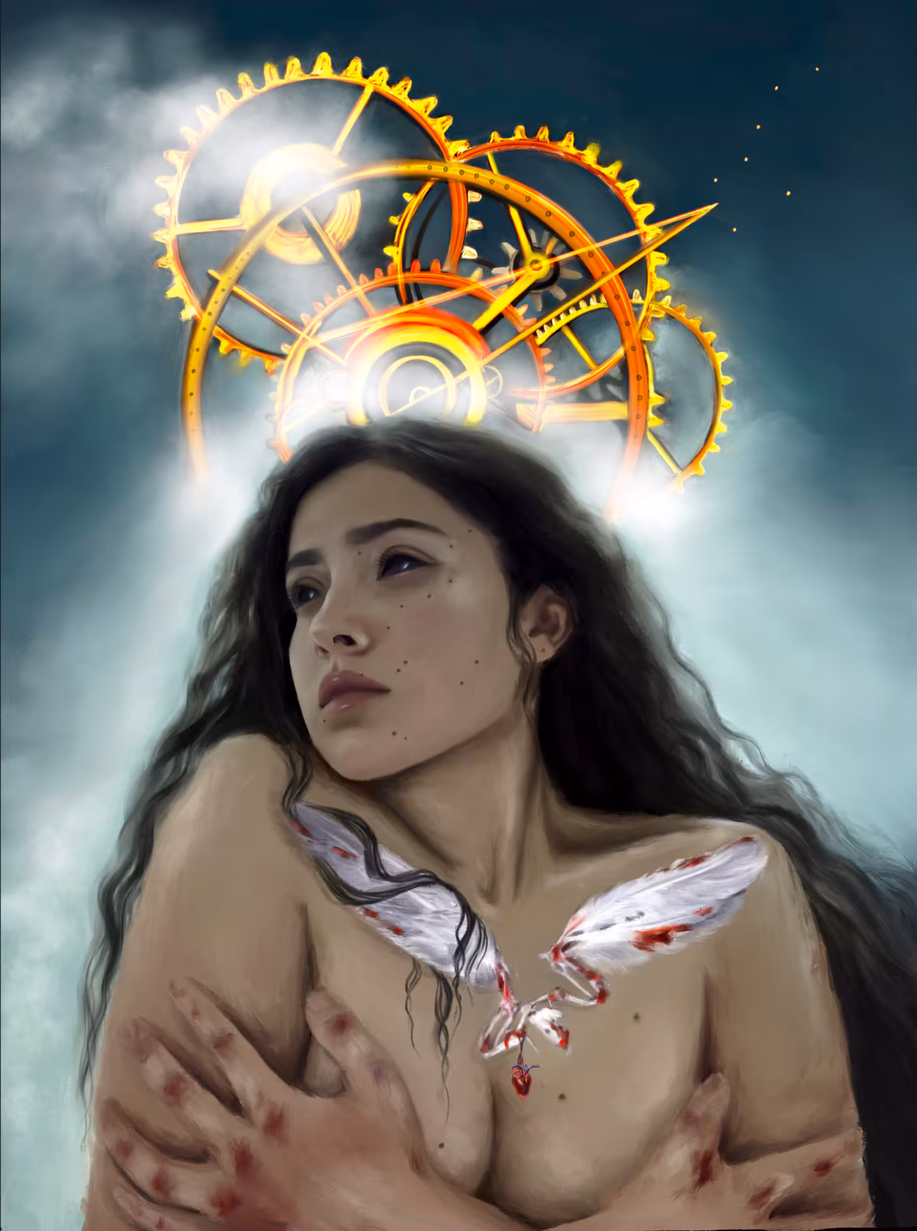 “Soul - a dead bird, don't cease to fly”