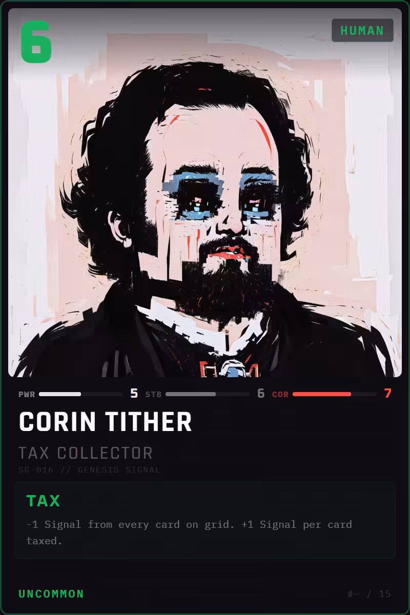 Corin Tither — Tax Collector