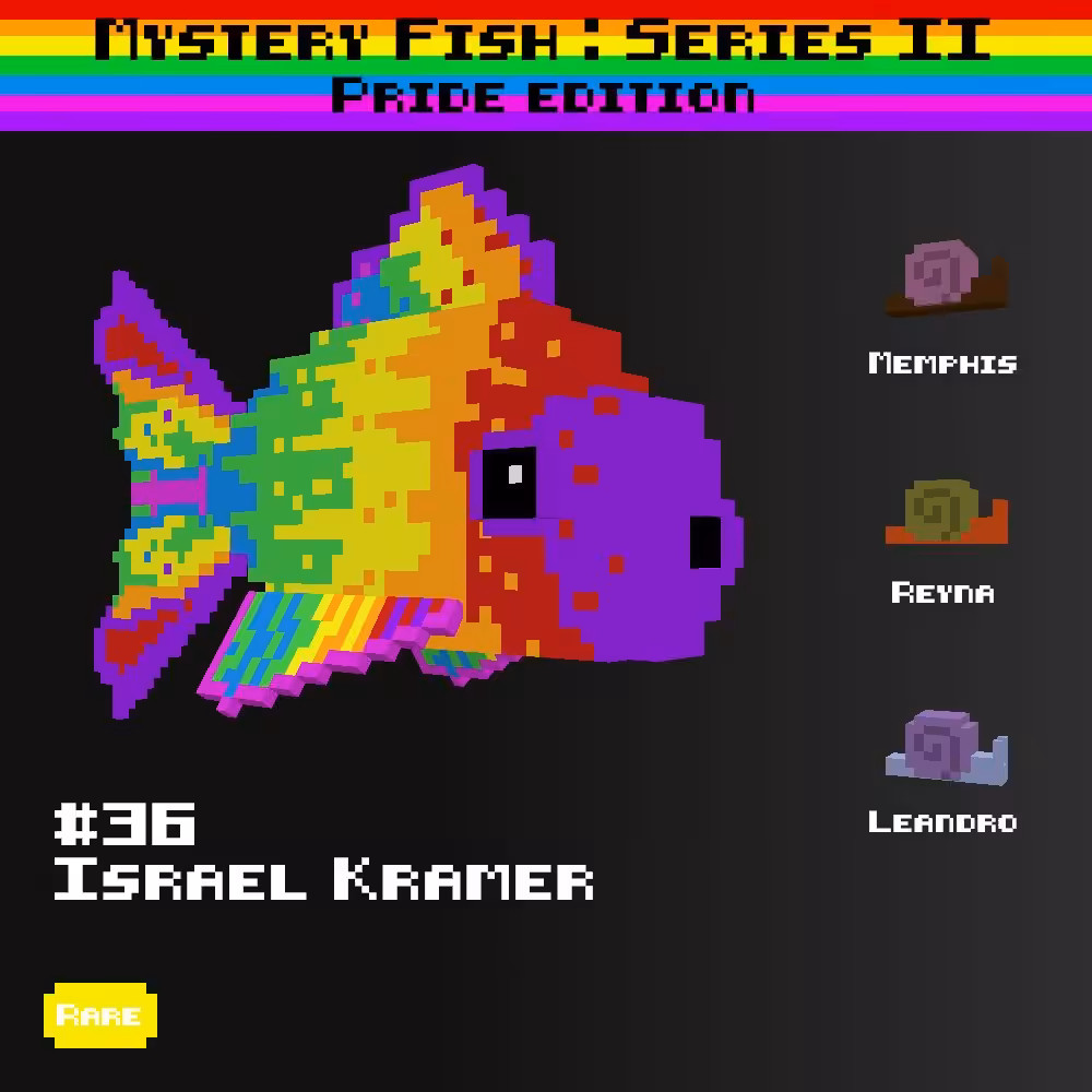 Israel Kramer :: Mystery Fish : Pride Edition #36