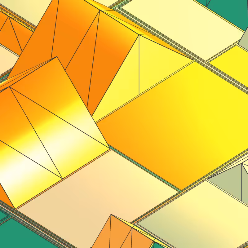 Geometric city #222