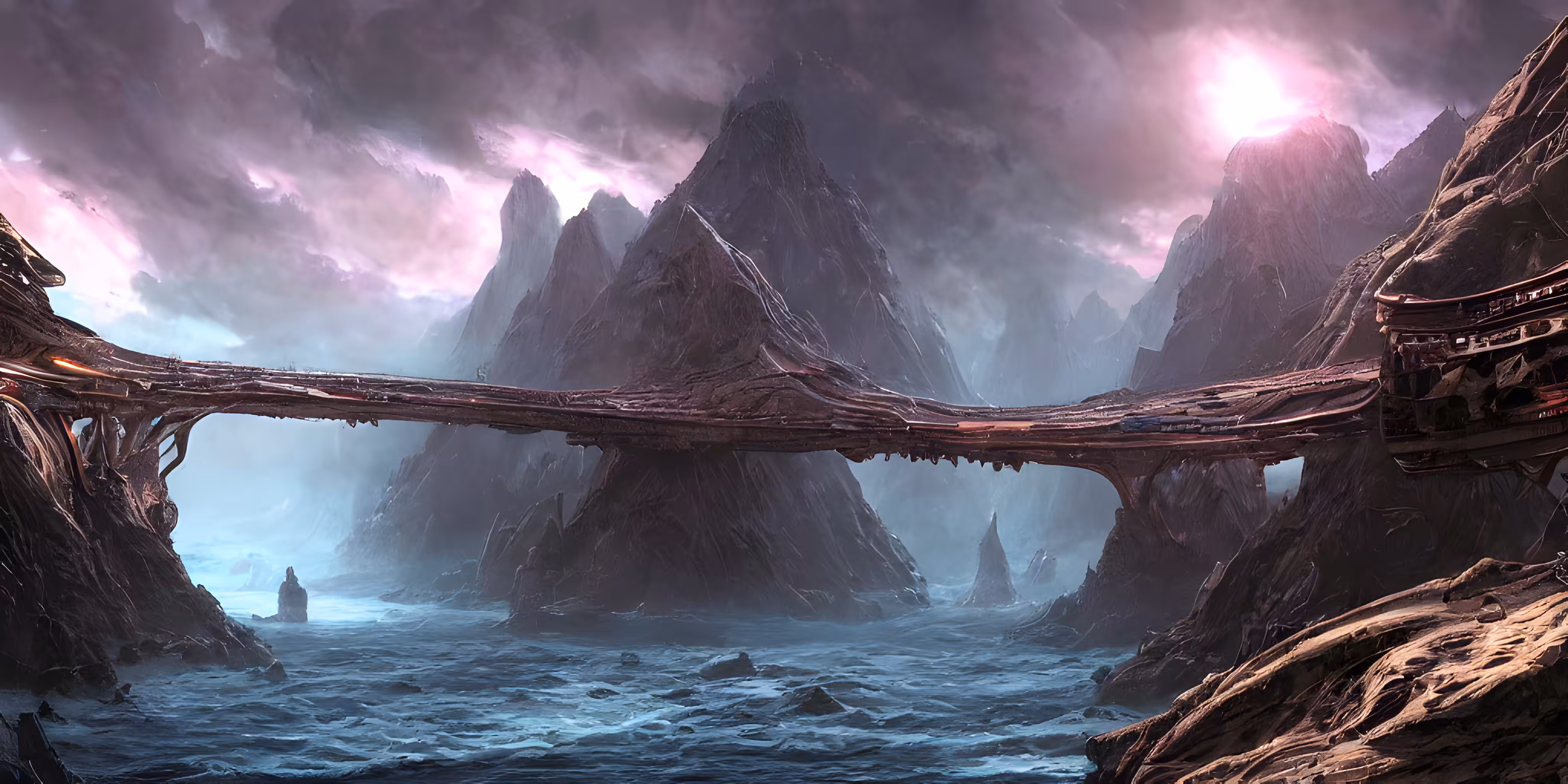 POST-APOCALYPTIC ALIEN WORLD