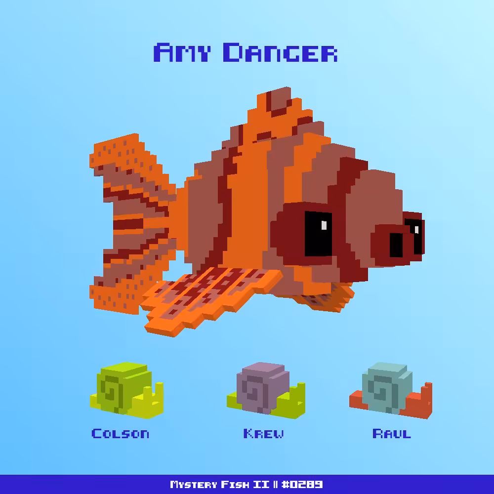 Amy Danger :: Mystery Fish 0289/1000