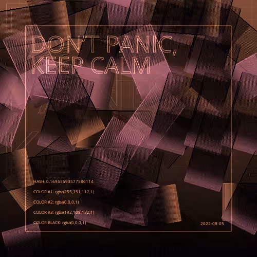 Don’t panic #8
