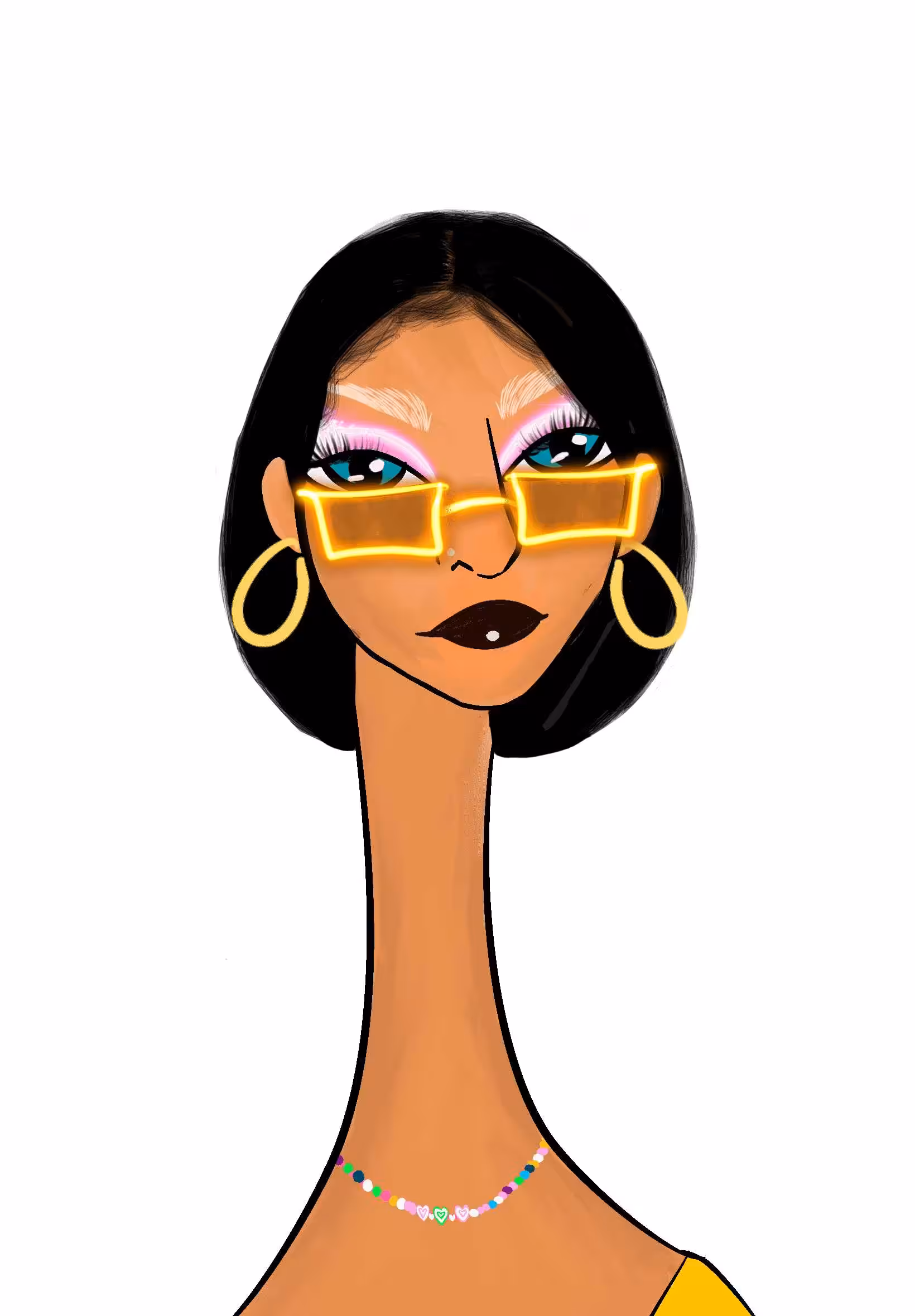 Long Neckie Ladies: Long Neckie Lady #1360