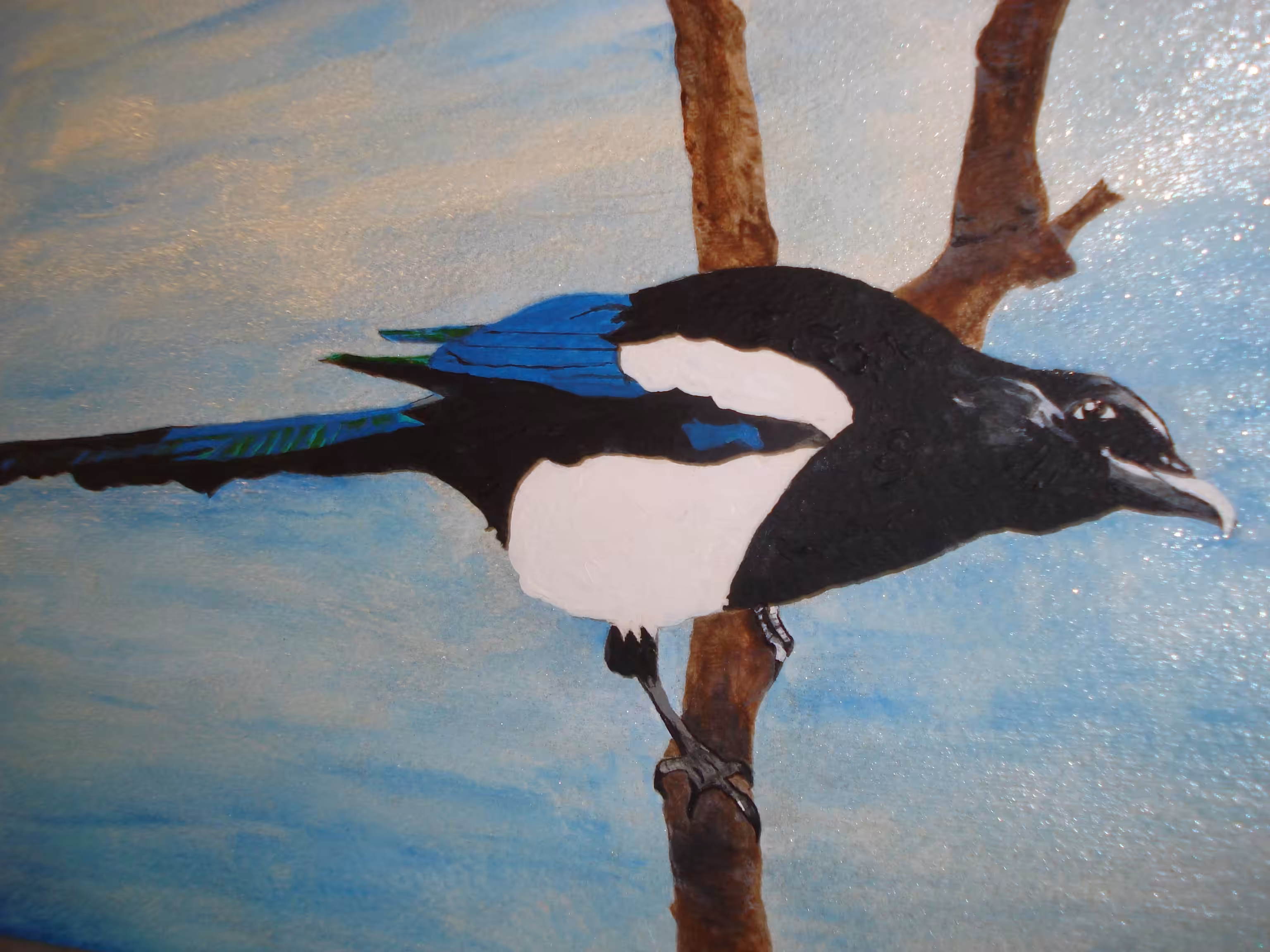 mischievous magpie
