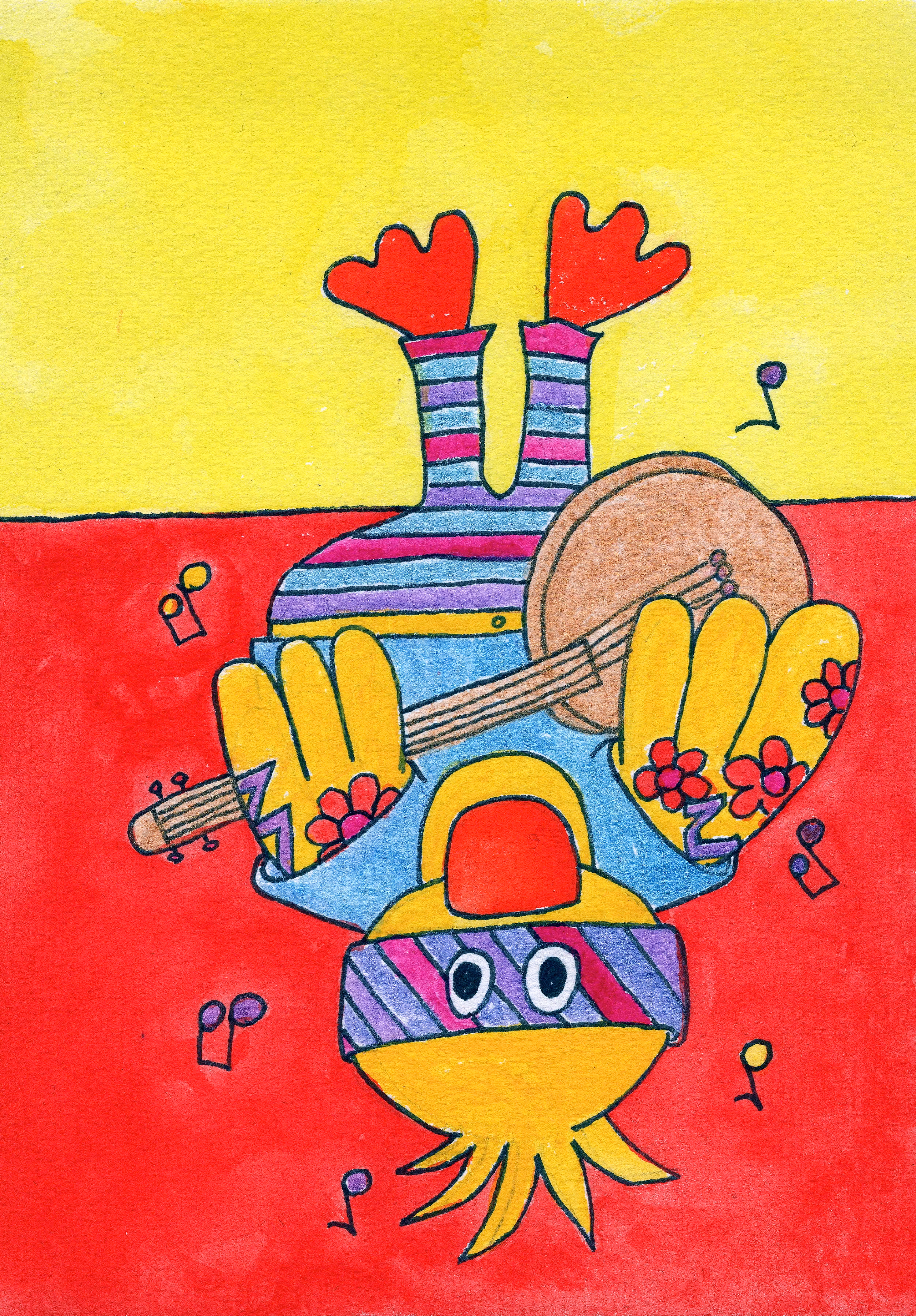 Dood Birds #013 - by Judy Ostro - 1/1