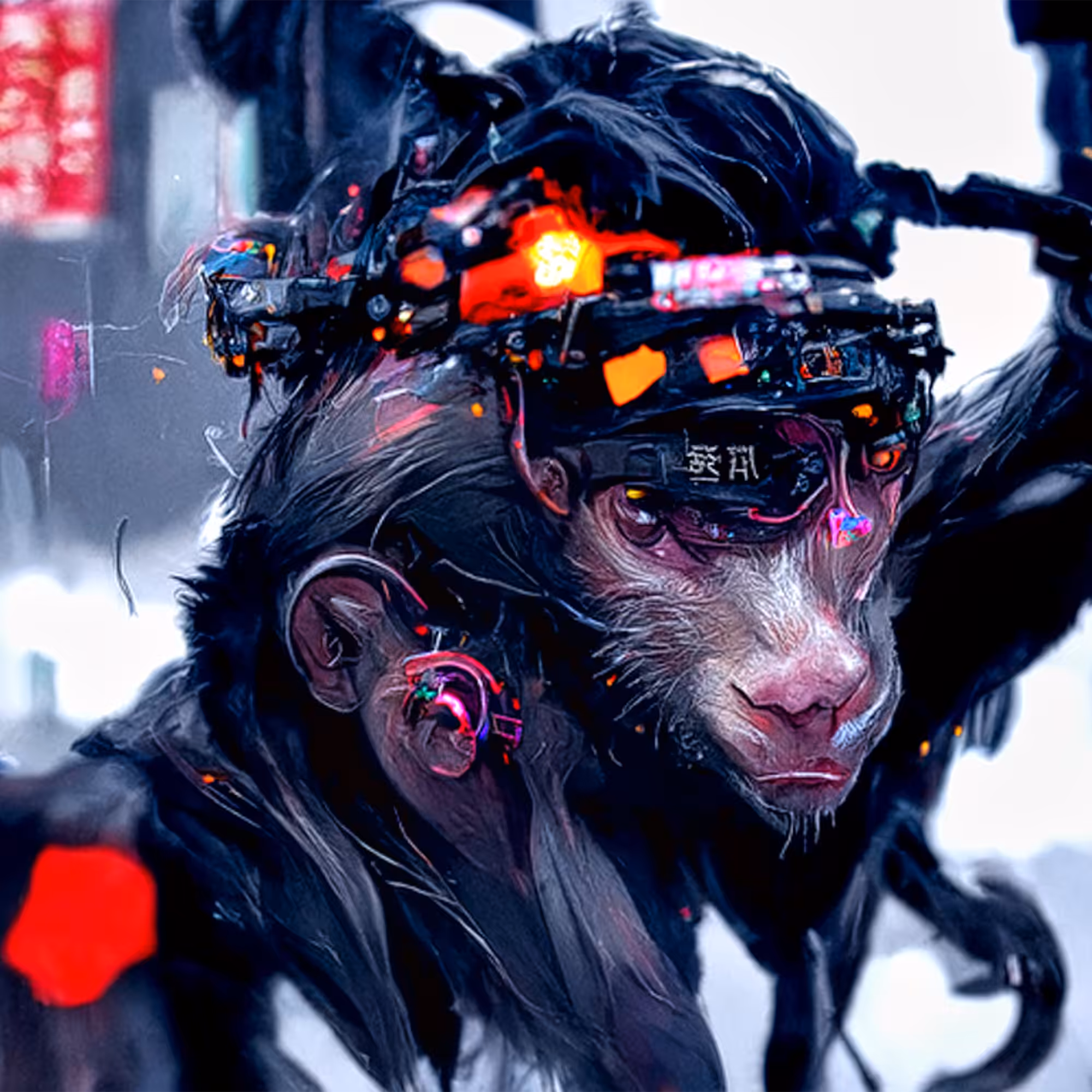 Master Splinter Cyberpunk